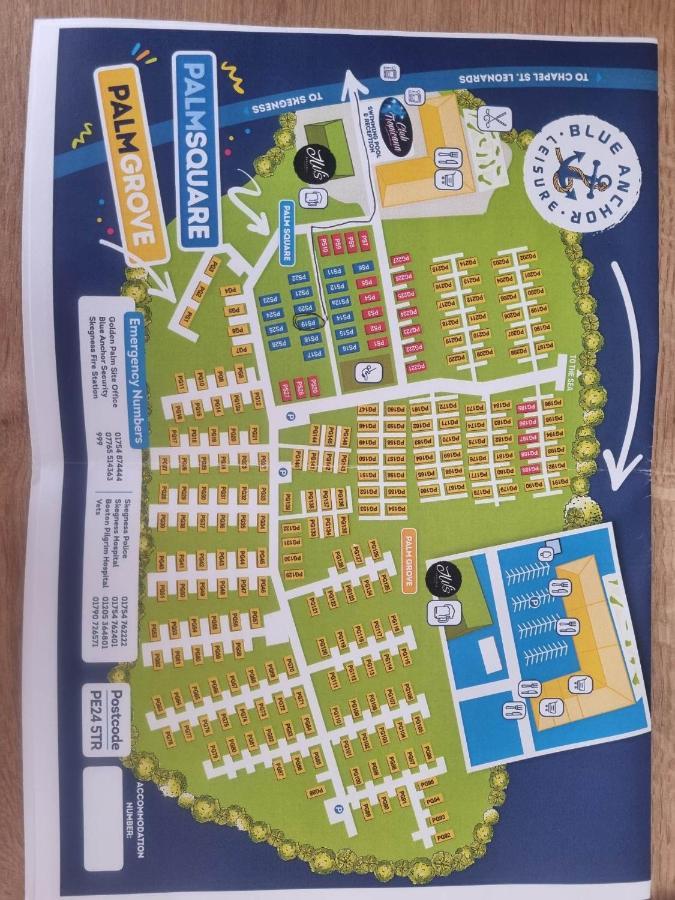 Palm Square 19 3 Bed Deluxe Caravan Chapel Saint Leonards Luaran gambar