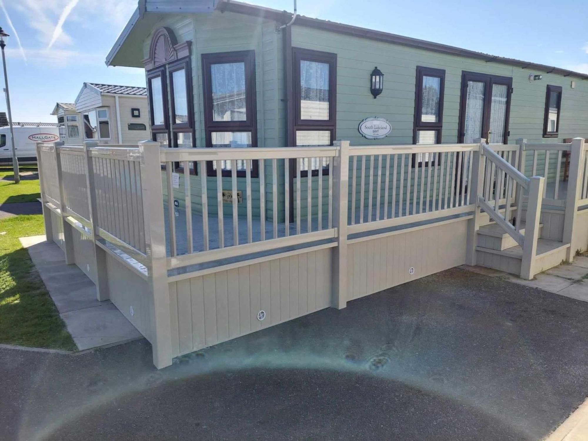 Palm Square 19 3 Bed Deluxe Caravan Chapel Saint Leonards Luaran gambar